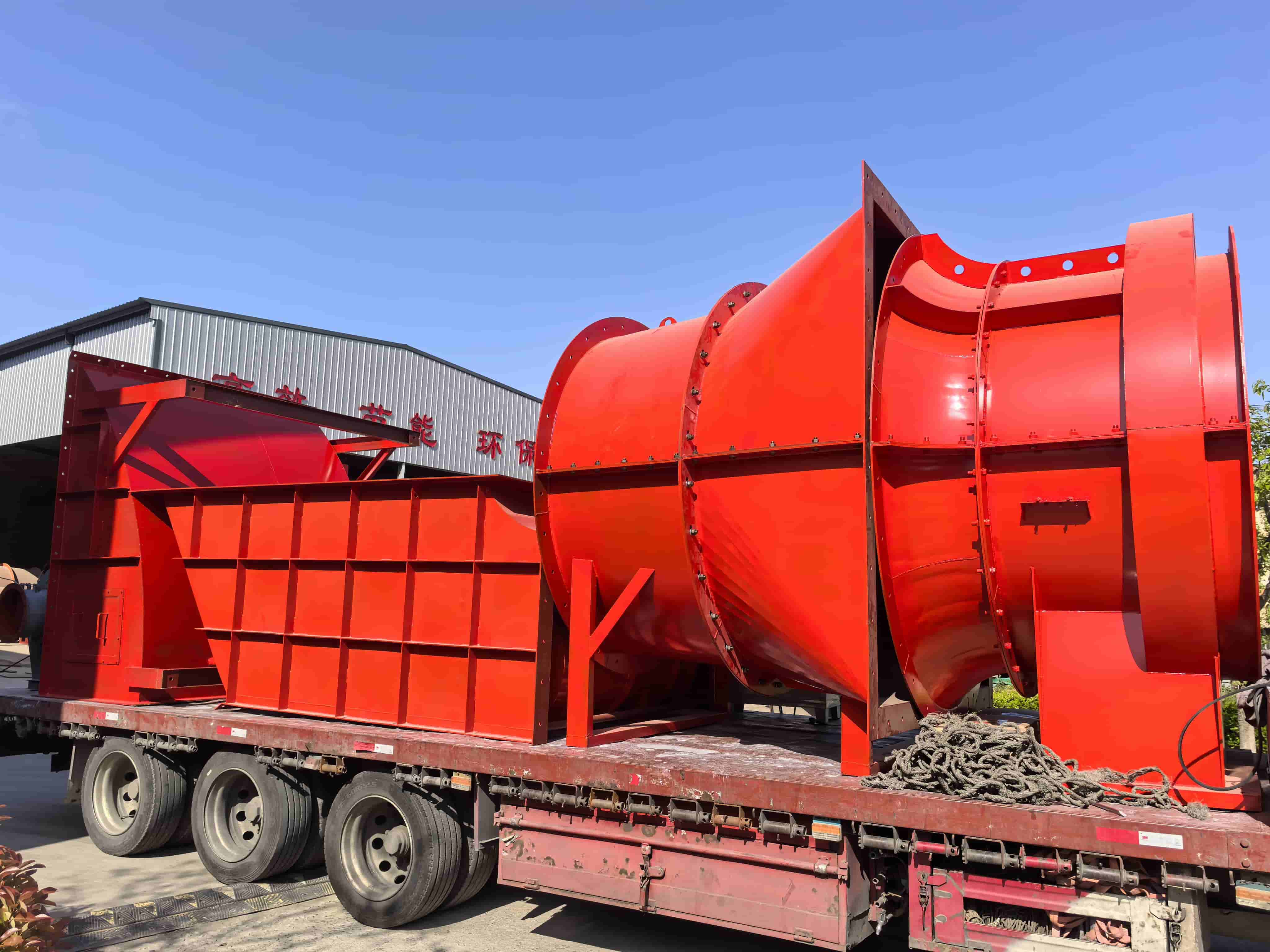FKZ Series Mine Axial Flow Fan Loading & Delivery Case