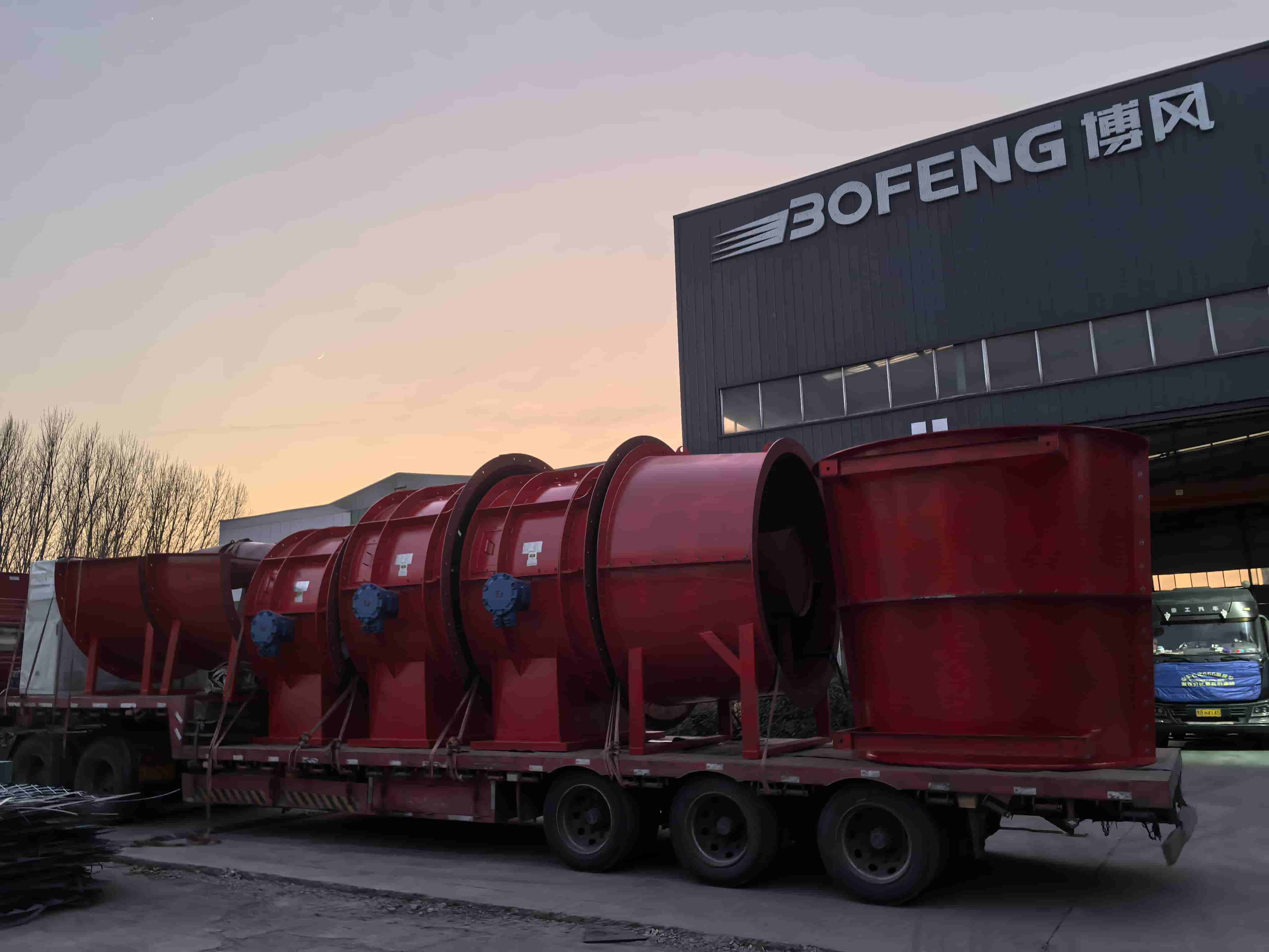 FBC Series Mine Axial Flow Ventilation Fan Loading & Shipment Case Study