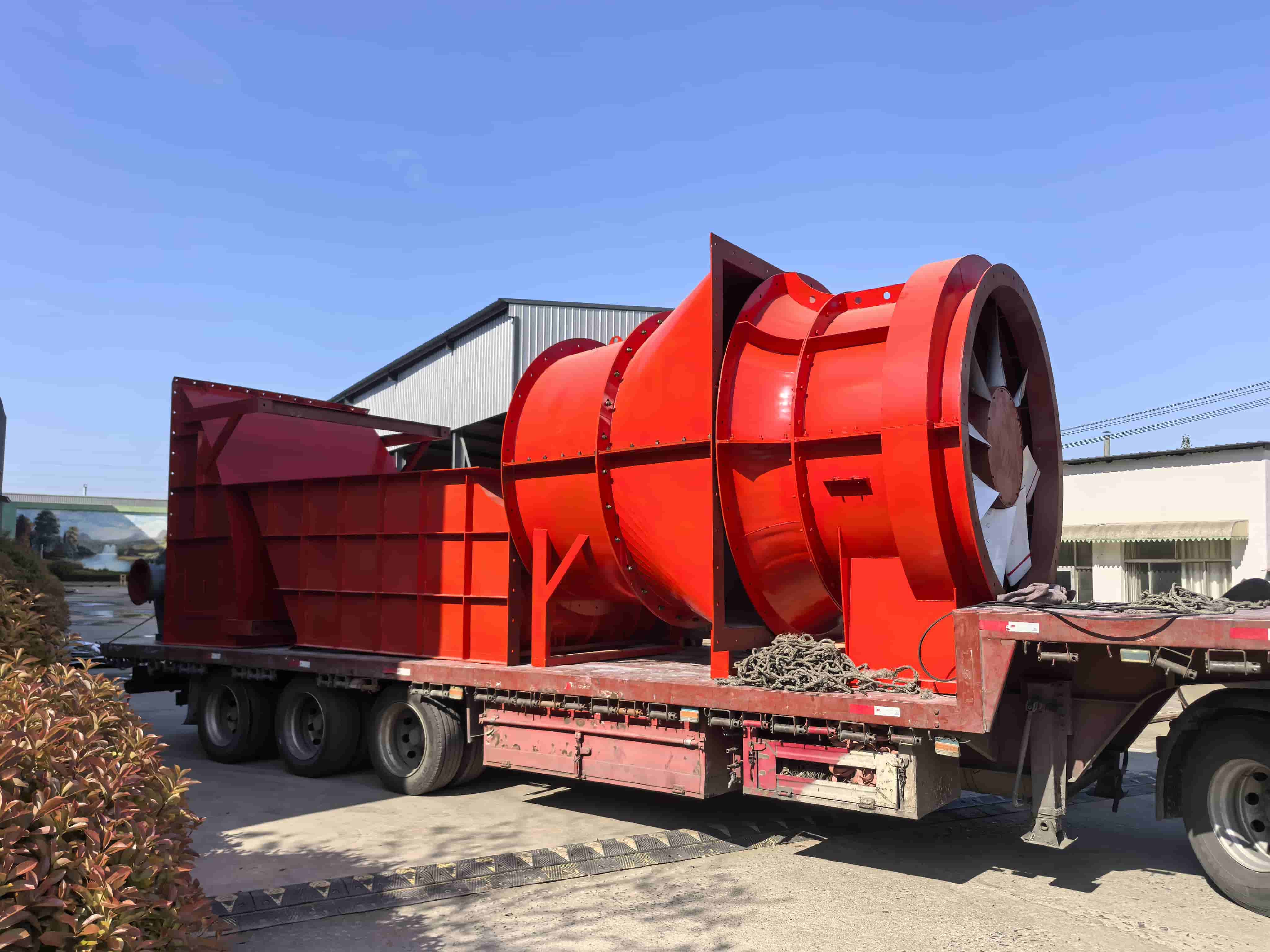 FKZ Series Mine Axial Flow Fan Loading & Delivery Case